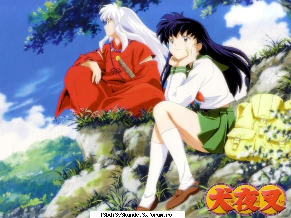 Va uitati la anime`uri? - InuYasha e preferatu` meu!!!! dak vretzi poze - ^^Orice^^